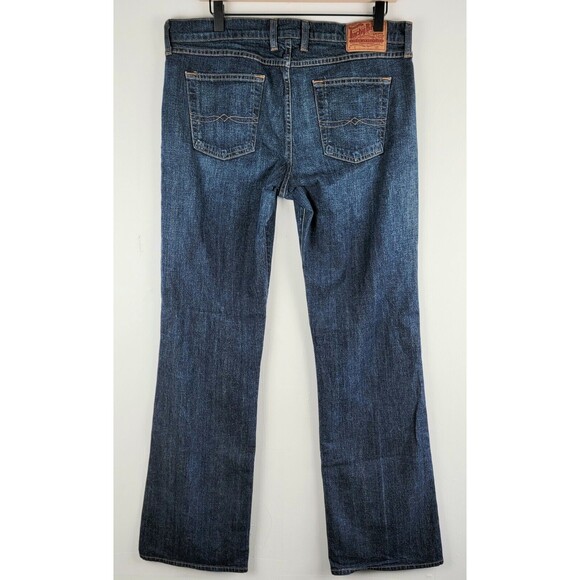 LUCKY BRAND Women's Size 34-35x32 Boot Cut Flare Jeans Mid-Rise Ol' Midtown - Picture 9 of 12